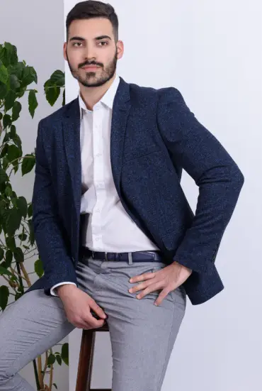 Muski sako TAMNO PLAVI