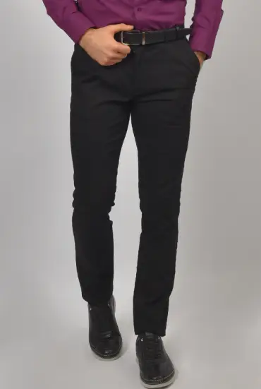 Muske sportske pantalone CRNE