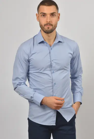 Muska kosulja SLIM FIT PLAVA
